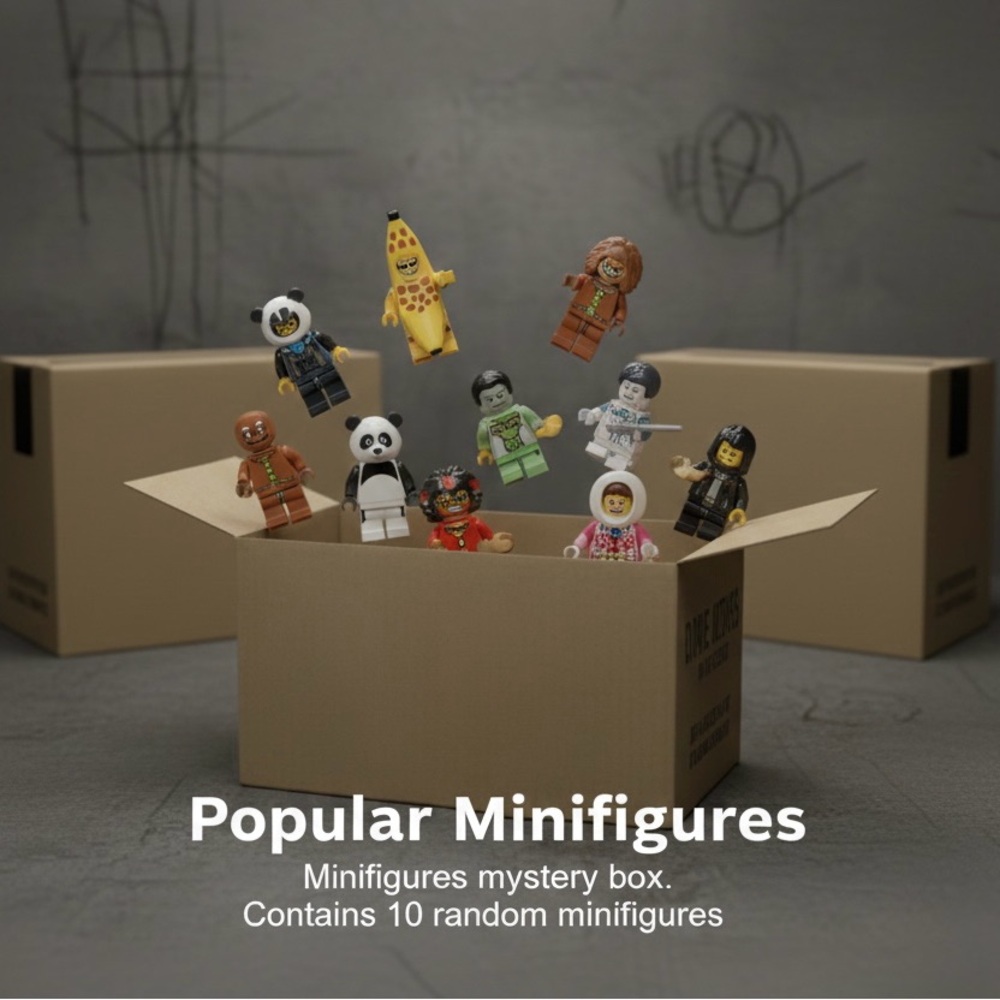 10X Random Pop culture minifigures